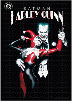 Puzzle Sd Toys DC Comics Joker and Harley Quinn 45 x 66 cm 1000 elementów (8435450241147)