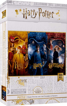 Puzzle Sd Toys Harry Potter Ron Harry Hermione 70 x 50 cm 1000 elementów (8435450232398)