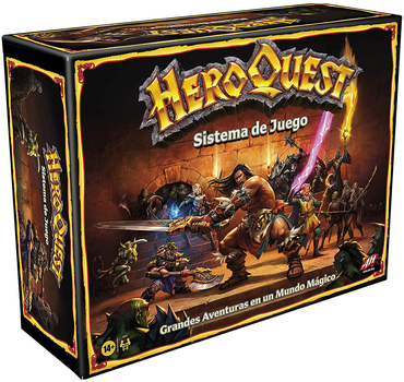 Настільна гра Hasbro Spanish Avalon Hill Dungeon Adventures HeroQuest (іспанське видання) (5010993940516)