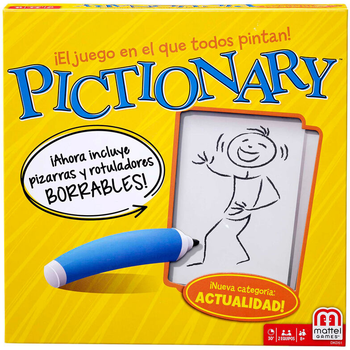 Gra planszowa Mattel Pictionary (edycja hiszpańska) (887961236118)