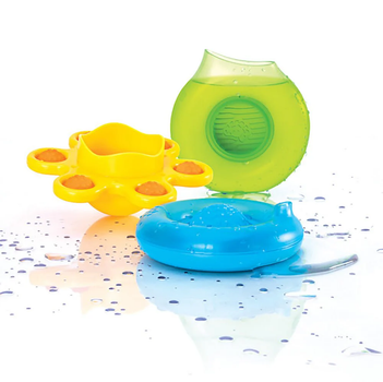 Zestaw zabawek do kąpieli Fat Brain Toy Co Dimpl Splash 3 szt (0810074271219)