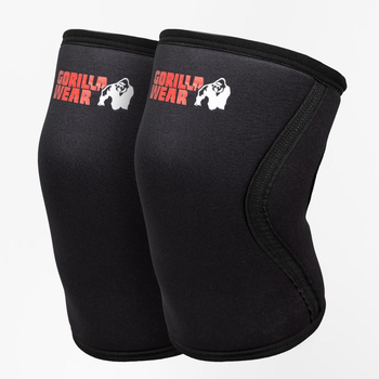 Спортивні наколінники неопренові Gorilla Wear Knee Sleeves 7mm M (пара)