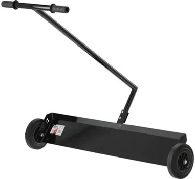 Ręczny wyrównywacz gleby na kółkach YATO obszar roboczy - 105 cm wysokość - 15 cm, uchwyt - 100 cm YT-86780 (5906083094460)