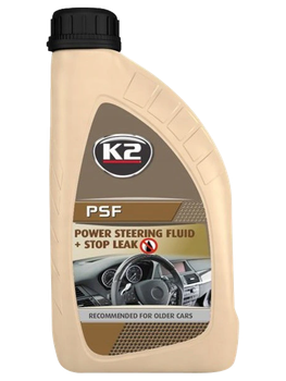 Герметик гидроусилителя руля 1л "K2" PSF Power Steering Fluid+Stop Leak O5821E