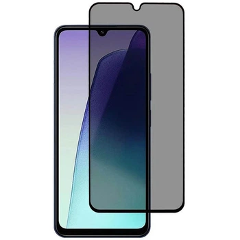 Захисне скло Privacy 5D (тех.пак) для Xiaomi Redmi 14C / A4 / A5 / Poco C75 / C71 / M7 Чорний - 00000074438_1