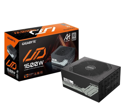 Блок питания Gigabyte UD1600PM AI TOP 1600W 80 Plus Platinum ATX 3.1 (GP-UD1600PM PG5) EU