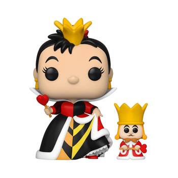 Zestaw figurek Funko Disney Alice in Wonderland 70th Queen with King 2 szt (889698557405)