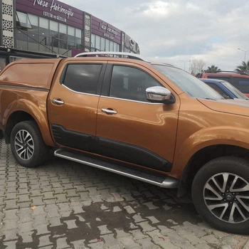 Nissan Navara/NP300 2016-2023 Молдинги на двери (4 шт, ABS)
