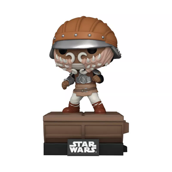 Фігурка Funko POP Deluxe Star Wars Джабба Скіфф Ландо Калріссіан 16 см (889698744386)