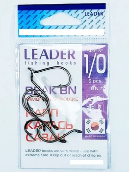 Гачок Leader Beak BN № 1/0 (6 hooks)