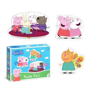 Пазл 3 в 1 Peppa Pig Dodo 200338