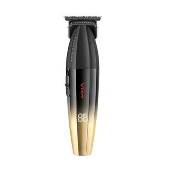Аккумуляторный триммер для волос и бороды VGR V-906 Professional Black-Gold