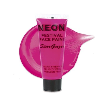 Neon Festival Face Paint PINK Stargazer Неоновый аквагрим РОЗОВЫЙ 10 мл