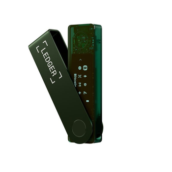 Криптогаманець Ledger Nano X Emerald Green (LNXEG)