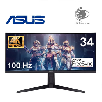 Монитор ASUS TUF Gaming VG34VQEL1A изогнутый VA 3440x1440 3K Ultra WQHD 34"
