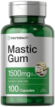 Добавка премиум-класса мастиковая смола Horbäach Mastic Gum 100 капсул