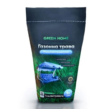 Семена газонной травы Теневая 1 кг GreenHome