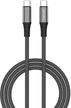 Kabel 4smarts PremiumCord 100W USB-C - USB-C 1.5m. Black (4252011900121)