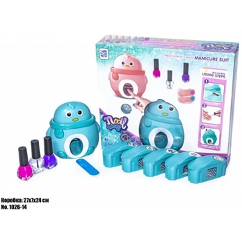Дитячий набір для манікюру з принтеромToys Nail Beauty Блакитний