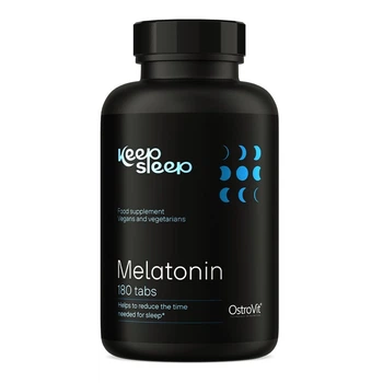 Натуральна добавка OstroVit Melatonin, 180 таблеток