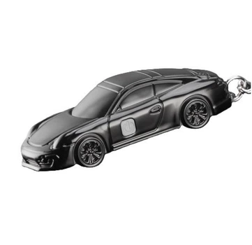 Брелок зажигалка с фонариком Машина 3D KERPA USB шнур черный