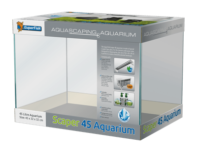 Акваріумний набір SuperFish Scaper 45 (A4051800) для акваскейпінгу