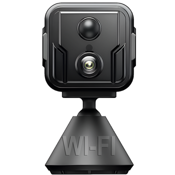 Міні WiFi камера відеоспостереження Camsoy T9-W5, з датчиком руху та нічним баченням, iOS/Android, до 75 днів роботи, 1080P