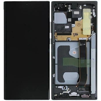 Дисплей для Samsung N985, N986 Galaxy Note 20 Ultra с сенсором и рамкой Черный (OLED)