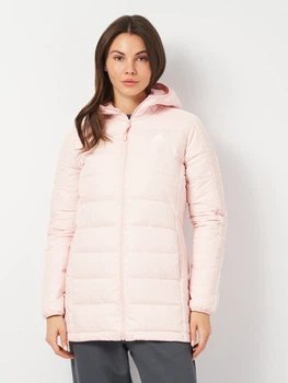 Пуховик зимовий жіночий Adidas W Ess 3S L D Hp IX8929 XS Рожевий (4067896874791)