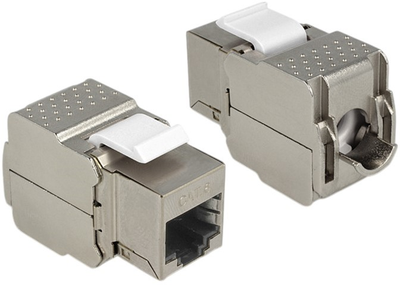 Модуль Keystone Delock RJ45 - LSA STP Cat 6 Silver (4043619861545)