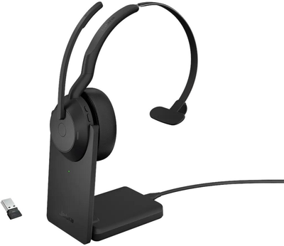 Słuchawki Jabra Evolve2 55 Link390a UC Mono with Charging Stand Black (25599-889-989)