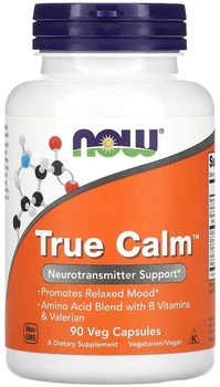 Kompleks antystresowy Now Foods True Calm 90 wegetariańskich kapsułek (733739001559)
