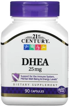 DHEA 21st Century DHEA 25 мг 90 капсул (740985211779)