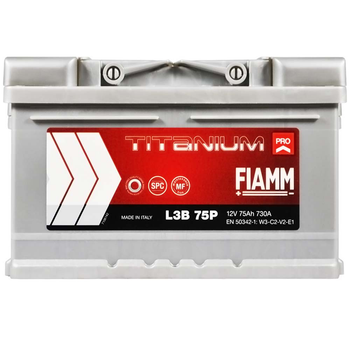 Автомобильный аккумулятор FIAMM Titanium Pro 75Аh 730А R+ 7905156