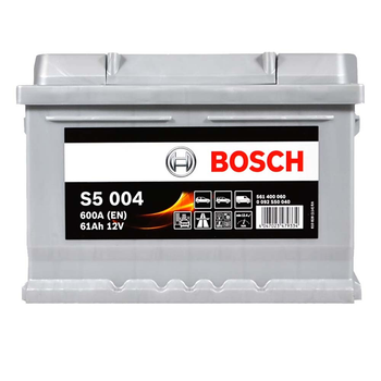 Автомобильный аккумулятор BOSCH 61Ah 600A R+ 0092S50040