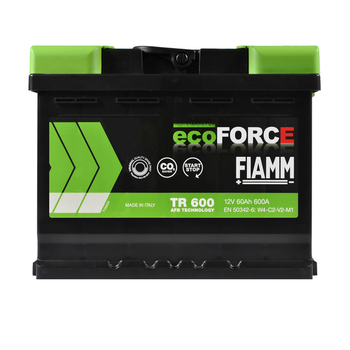 Автомобильный аккумулятор FIAMM Ecoforce AFB 60Аh 600А R+ 7906488