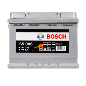Автомобильный аккумулятор BOSCH 63Ah 610A L+ 0092S50060