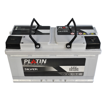 Автомобільний акумулятор PLATIN Silver MF 100Ah 920A 920A R+ 6002277
