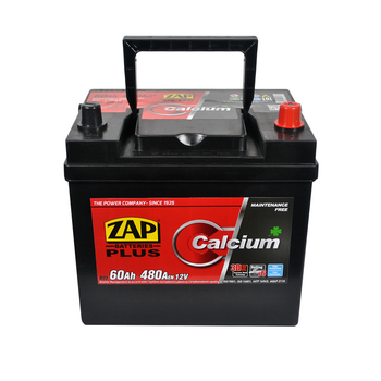 Автомобільний акумулятор ZAP Plus Calcium Asia 60Ач 480А R+ 560 68z