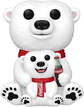 Figurka Funko POP Coca -Cola Polar Bear with Cub 9 cm (889698810630)