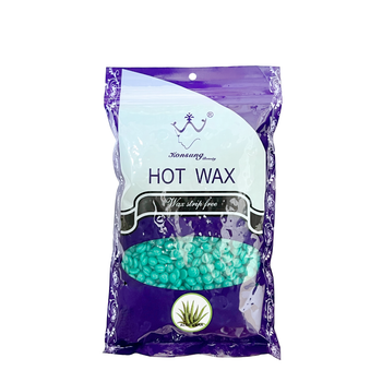 Воск плёночный для депиляции в гранулах Konsung Hot Wax 300 гр, Aloe Vera