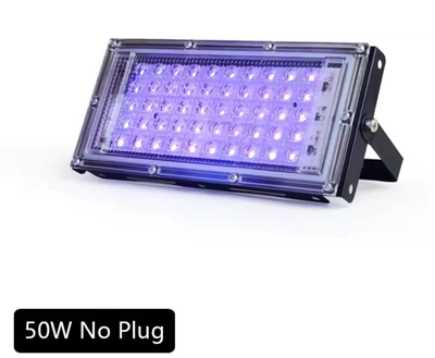 Ультрафиолетовая лампа 50 SMD LED без вилки водонепроницаемая 21 х 9,3 х 1,8 см