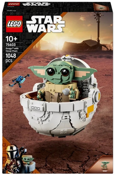 Zestaw klocków LEGO Star Wars Grogu w wózku 1048 elementów (75403)