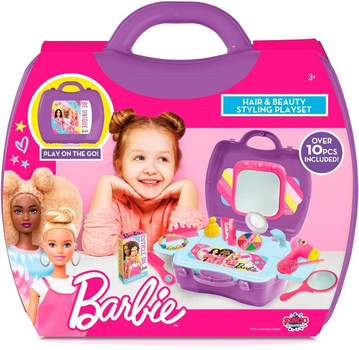 Набір для догляду за волоссям Mattel Barbie Hair & Beauty в кейсі (5060573546188)