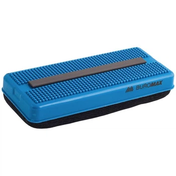 Губка для дошки магнітна BuroMax 150х65 мм синя (BM.0071)