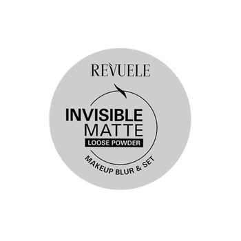 Пудра для обличчя косметична розсипчаста Revuele Invisible Matte Loose Powder тон Прозорий, 5 г