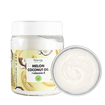 Масло для тела и волос кокосовая Top Beauty с витамином Е и ароматом дыни 250 мл