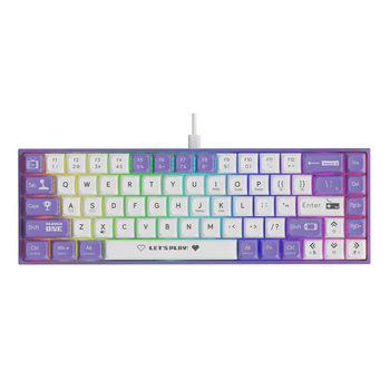 Ігрова механічна клавіатура Ajazz AK680 з Red Switch Hot Swap