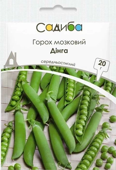 Насіння гороху мозкового Дінга, 20 г, Садиба