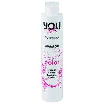 Шампунь You Look для фарбованого та пошкодженого волосся Color Professional Shampoo 1000 мл